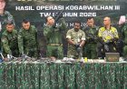 Kogabwilhan III Sita Puluhan Senjata dan Lumpuhkan Sejumlah Tokoh OPM di Papua