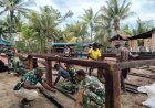 Pembangunan Rumah Terus Digenjot, Satgas TMMD Kodim 1710/Mimika Kejar Target Penyelesaian